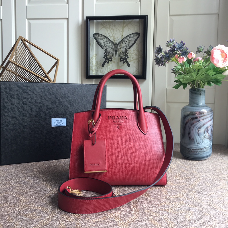 Pra*a top handle bags
